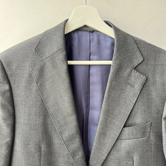 SuitSupply Napoli fit Super wool Sport coat,Gray, Size 38 - Picture 4 of 12
